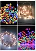 Hurtownie Holiday String Light Salt Water Powered String Light Lampa Zewnętrzna Wodoodporna Outdoor Decoration Christmas Lights Statek DHL