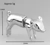 2017 heißer Verkauf Harajuku wind persönlichkeit 3D Tier Ohr Studs Stereoskopischen Nettes Schwein Ohrringe Unisex Goldene silbrig