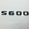 Autotillbehör S420 S430 S450 S500 S550 S600 bakre svanslogo Emblem Badge Namnplatta klistermärke för Mercedes Benz W220 W2212755