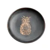 Gilding Pineapple Dinner Plates Multifunction Ceramic Candy Storage Tray Dishes For Wedding Party Decorations 13qj C RZ