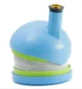 Bong da fumo portatile in plastica elasticizzata Caterpillar Shisha Narghilè da viaggio con scatola di colori Tubo flessibile per tabacco4478565