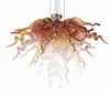 Design Lampy Mini Wyblakły Miedź Salon Studium Room Wisiorki Żyrandole inspirowane 100% Ręcznie Dmuchany Szklany Żyrandol i Lampa Wisiorek