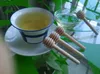 8cm Wooden Honey Stick Dipper Wood Honey Spoon Stick KD1