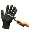 1 Paar Anti -Schneiden -Handschuhe Proof schützen Edelstahldraht -Sicherheitshandschuhe Schnitt Metallgitter Metzger Antikuttatum atmungsaktive Arbeiten GL2131858