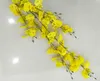 Real Touch 110cm Ratex Winter Jasmine Fake 5 vork bloemen oncidium kunstmatige orchidee bloem bruiloft dendrobium