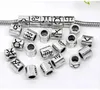 Metals Zinc Alloy Mixed Zodiac Spacer Beads Fit Charm Bracelet Jewelry Making Findings Bead DIY Wholesale 60pcs