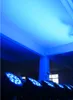 MFL Upgrade 18pcs*18w(6in1) RGBWA+UV 6/10CH LED Par Can DJ Bar Lighting Stage Par Light for Concert Churth Party (4-Pack)