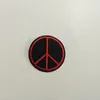 Stoff künstliche Friedenszeichen Patches Stickerei Kleidung Liebe Peace Patch, annähen, Eisen auf Patch, Symbol für Biker, Jacke