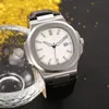 Klassische Herrenuhr mit Automatikwerk, Herrenarmbanduhr, mechanische Uhren aus Edelstahl, 0022406