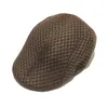 Unisex Summer Hollow Out Andas Mesh Beret Newsboy Gorras Planas Flat Cap Berets Dirving Casual Vintage Hat