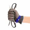 Safety work glove Cut Proof Stainless Steel Metal Mesh Butcher seafood Glove High Performance Level 5 Protection