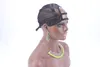 U Cap Black color Wig cap for making wigs with adjustable strap on the back weaving cap size S M L wig caps8350516