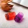 Driptip a spirale colorata EGo AIO 510 Driptips elicoidali Accessori per fumatori di alta qualità Bocchino per flusso d'aria 6 colori DHL gratuito