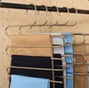 Hanger Broek Clip Multi-Layer Hanger Garderobe Multifunctionele opslag Plus Size Fashion Pants Hanger TOP1693