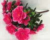 Flor de azalea Flores artificiales de 40 cm de largo Azaleas 6 tallos por ramo para centro de mesa de boda 2158432