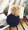 Mode vrouwen hoed pom skullies mutsen caps faux bont pompom muts hoeden voor vrouwen dikke vrouwelijke dop