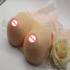 CJV500g1500g selling sexy silicone fake breast for crossdresser man soft artificial boobs shemale transger1015674