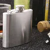 1oz 2oz 8 onças 10 onças de aço inoxidável Flask de quadril portátil masculino portátil Hip Flask Hip Flasks Drinkware Dining Bar Sand Chrome 817