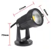 9W 7W 5W 3W LED COB Lawn Lampor med bas 110 V 220 V Utomhusbelysning IP65 Vattentät LED Floodlight Garden Landskap Spotlight