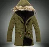 Piumino da uomo Parka Autunno-Inverno Giacca da uomo Un cappotto invernale verde militare nero Piuma Abrigos Hombres Invierno Chaqueta Plumas1