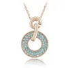 Hoge kwaliteit beroemde merken Design sieraden Groothandel voor vrouwen gemaakt met Rovski -elementen Crystal Collar Mujer Moda3021030