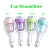 New High Quality Car Plug Air Humidifier PurifierVehicular essential oil ultrasonic humidifier Aroma mist car fragrance Diffu9154204