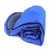 Wholesale- JHO-Outdoor Waterproof Travel Envelope Sleeping Bag Camping Hiking Carrying Case Blue