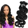 Brazillian Body Waves Bundles Virgin Human Hair Weaves Weft 8-34 "Obehandlat indiska malaysiska ryska kambodjanska mongoliska hårförlängningar