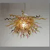 Venetian Murano taklampor handblåsglas ljuskrona belysning unika kristall ljuskronor vardagsrum
