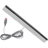200pcs lotes atacadista com fio Infravermelho IR Signal Ray Sensor Bar / Receiver para Wii Remote