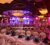 WEDDING CENTERPIECES مزهريات من الأكريليك الشفاف لترتيبات الأزهار