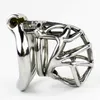 Male Chastity Device Stainless Steel Chastity Cage Cock Ring Sex Toys For Men Chastity Belt 4 Size selection