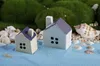 20sets free shiping 4options 4colors tiny castles fairy decorative DIY garden and home desk artificial resin miniatures cottage accessory