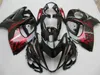 Spritzgussfreies individuelles Verkleidungsset für Suzuki GSXR1300 08 09 10 11-14, rot-schwarzes Verkleidungsset GSXR1300 2008-2014 OT03