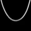 Collier en argent Sterling 925 plaqué 5M sur tous les côtés, 10 pièces/lot, livraison gratuite, LKNSPCN130