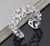 2017 heißer Verkauf zum besten Preis! 925 Sterling Silber Übertreibung 10mm Herz Öffnung Ring Charms Modeschmuck 10 teile/los