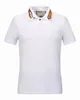 Moda Marka T-shirt Tasarımcı Bahar Yaz Renk Kollu Tatil Kısa Kollu Kaplan nakış Tees Casual Tops