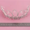 Darmowa Wysyłka Rhinestone Crystal Wedding Party Prom Homecoming Crowns Band Princess Bridal Tiaras Akcesoria do włosów Moda LD521