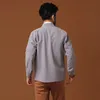 도매 - 회색 중국 스타일 남성 코튼 린넨 재킷 긴 소매 코트 당나라 슈트 탑 캐주얼 outwear m l xl xxl xxxl mj057