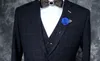 Rose Corsage Bruidegom Broche Pin Man Bruiloft Satijnen Bloemen Boutonniere Prom Tuxedo Party Accessoires Decoraties Multi Colors voor de keuze