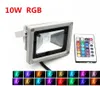 새로운 실외 RGB 따뜻한 흰색 LED 홍수 조명 10W 20W 30W 50W 100W 벽 라이트 하이 파워 가든 조명