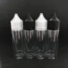 Chubby Gorilla Bottle Pen PET Unicorn Plastic Bottles 10ml 15ml 30ml 50ml 60ml 100ml 120ml With CRC Tamper Evident Caps E Liquid Vape Juice.