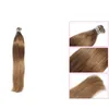 Pre-bonded I-tip Hair Extensions Peruvian Human Hair Keratin Fusion Vogue Hair Extensions 13 color Available 0.5g/strand