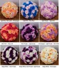 New 15/17/20CM Wedding silk Pomander Kissing Ball flower ball decorate flower artificial flower for wedding garden market decoration I090