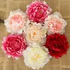 Artificial Flowers Silk Peony Heads Party Wedding Decoration Supplies Simulation Fake Flower Head Home Decorations WX-C09