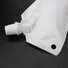 50ml small white plastic food packaging bag filling doy pack pouch water liquid juice drink 50 ml mini stand up bag with corner sp2597