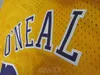 Cheap Throwback Jerseys #32 Shaquille Oneal Jersey 100% Stitched 32 Shaquille O'neal LSU College Basketball Jerseys