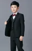 Cheap Boys Suits For Weddings Black Boy Suit Five Piece Suit Formal Party Bow Tie Pants Vest Shirt Kids Wedding Suits In Stock1174138