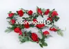 Vid de flor de rosa de seda europea 230 cm / 90,56 "de longitud Flor artificial Rosas de ratán Vides de camella para centros de mesa de boda 6 colores disponibles