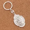 Matki Bożej z Guadalupe i Baby Jezus Ikona Key Ring 2inch Medal Mater Eklelsiab Protection Brelok Keychain K1745 12Colory 12 sztuk / partia